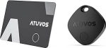 ATUVOS Thin Wallet Tracker Card, Smart AirTag kaart &uuml;hildub Apple Find My App (ainult iOS, Android ei toeta), Bluetooth Item Finder reisikohvrite, pagasi ja kottide jaoks, 1,6 mm.