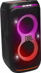 JBL PartyBox Stage 120 musta v&auml;rvi - kaasaskantav Bluetooth-k&otilde;lariboks koos JBL Pro Soundi, valgusshow, AI Sound Boost ja teleskoopk&auml;epidemega - 12 tundi kestvust, &Uuml;hendkuningriigi pistik (t&uuml;&uuml;p G)
