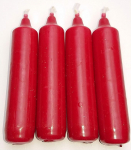 25 advendik&uuml;&uuml;nla pakend tumepunane umbes 23 x 105 mm (25 x 4 tk) J&otilde;uluk&uuml;&uuml;nlad, p&uuml;ramiidk&uuml;&uuml;nlad, kuusk&uuml;&uuml;nlad, k&uuml;&uuml;nlad, k&uuml;&uuml;nlad