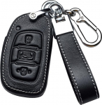 ontto auto v&otilde;tmekaane sobib Tucson Creta ix25 i10 i20 ix20 Elantra Mistra Sonata 2015-2019 Kaugjuhtimispult PU nahast v&otilde;tmekaane v&otilde;tmekaane v&otilde;tmekaane must D