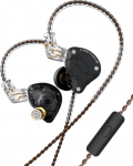 CCA KZ ZS10 Pro 4ba+1dd Bass Drive In Ear k&otilde;rvaklapid HiFi Stereo k&otilde;rvaklapid Higikindlad spordik&otilde;rvaklapid M&uuml;raisolatsiooni monitorid muusikutele DJ k&otilde;rvaklapid 2 Pin eemaldatav kaabel