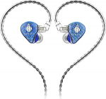 Hidizs MS1-Galaxy High Performance HiFi In-Ear Monitor IEM Wired k&otilde;rvaklapid d&uuml;naamiliste Dual Magnetic Circuit Drivers Over-Ear k&otilde;rvaklapid, sinine (ilma MIC)