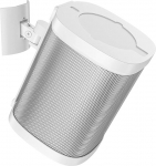 Dinghosen Ceiling Mount seinakinnitus, mis &uuml;hildub Sonos One, One SL, Play 1 k&otilde;lariga, kallutatav ja p&ouml;&ouml;ratav kinnitusklamber Sonose k&otilde;laritele - valge