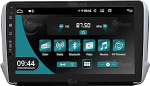 Autoradio Peugeot 208/2008 (2014-2018) Android GPS Bluetooth WiFi USB DAB+ puuteekraaniga 10-tolline 8Core Carplay Android Auto