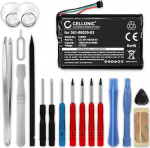 CELLONIC, Garmin Edge 810, Edge Touring Plus, n&uuml;vi 2495LMT (1200 mAh, 3,7 V) + t&ouml;&ouml;riistakomplektiga &uuml;hilduv aku 361-00035-03