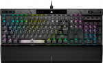 CORSAIR K70 MAX RGB Magnetic-Mechanical Wired Gaming Keyboard - MGX Adjustable Switches, SOCD and Rapid Trigger, PBT Double Shot Keycaps, Sound Absorption, 8000Hz, QWERTZ DE - Grey