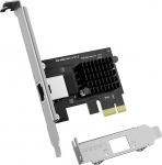 WAVLINK 2.5G Base-T PCIe Network Card, 2500/1000/100Mbps PCI Express Ethernet Adapter with RTL8125B, 2.5G NIC for Windows 11/10/8/8.1/7 & Linux with Low Profile Bracket