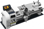 1500 W Mini metallsirkulaator 220 x 500 mm Mini laua metallist hammasratas koos t&ouml;&ouml;riistahoidja ja keskosa hoidjaga, kiiruse n&auml;idikuga, harjas treipingiga, reguleeritav kiirus 0-2500 p/min