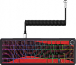 ATTACK SHARK X65PRO HE Rapid Trigger Keyboard, magnetiline m&auml;nguklaviatuur, magnetiline l&uuml;liti, kolmerežiim, 0,01 mm RT t&auml;psus, 0,125 ms latentsus, 8K k&uuml;sitluskiirus, 128K skaneerimiskiirus, Dye-sub PBT klahvikate