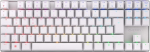 CHERRY MX 8.2 TKL juhtmevaba m&auml;nguklaviatuur ilma numbriklahvistikuta, saksa paigutus (QWERTZ), metallkorpusega transpordiks, MX Brown l&uuml;litid, valge