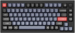 Keychron Q1 QMK kohandatud mehaaniline klaviatuur versioon 2 klahvi t&auml;ielikult kokku pandud must s&uuml;sinik A Gateron G Pro Brown
