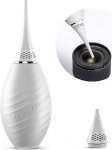 K&F Concept Bellows Camera Power Bellows Cleaning Equipped with Long Spouts with Soft Silicone Tip of Lens, Camera, Sensor, DSLR, Keyboard, Optics, White