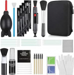 17 in 1 Professional Camera Cleaning Kit + Rocket Aerator Cleaning Cloth Objektiivi harja DSLR kaamerate arvutitelefonile