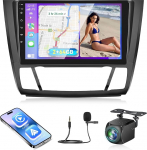 [2G + 64G] Androidi autoraadio BMW 1 seeria E81 E82 E87 E88 2008-2012 juhtmevaba Carplay ja Android autoga, 9-tolline HD puutetundlik autoraadio GPS/WiFi/Bluetooth/EQ/FM RDS-ga