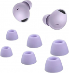 Adhiper 3 paari silikoonist Galaxy Buds 2 Pro k&otilde;rvaklappe, mis &uuml;hilduvad Samsung Galaxy Buds 2 Pro-ga (S/M/L lilla)