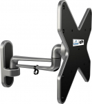 RICOO TV seinakinnitus P&ouml;&ouml;ratav T&Uuml;V TV-konsooliga P&ouml;&ouml;rlev k&auml;si 32-55-tollise teleri seinakinnitus S2022 seinakinnitus Kallutatav lame OLED k&otilde;ver teleri k&auml;si kuni 30 kg & VESA 200 x 200 mm