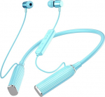 Kaelarihma Bluetooth 5.2 magnetilise disainiga veekindlad k&otilde;rvaklapid spordi jaoks HD stereoheli mustad