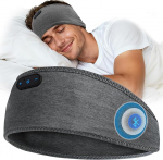 LC-dolida Sleep Headphones Bluetooth k&otilde;rvaklapid k&otilde;rvaklapid Headband, Ultra Soft Bed Headphones Sleep Headband Made of Bamboo Fibre koos k&otilde;larid, Lightweight Sleep Music Headband for Travel/Meditation/Yoga