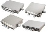 W&auml;gezelle Truk Jembatan Berat Lantai Cetakan Tahan Air IP67 4/6/8/10 Garis Skala Berat Kotak Sambungan Sel Beban Pr&auml;zise Messungen durch diese Waage(Analog 8 wire)
