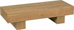 Wohnling wl1.439 Acacia Coffee Table 120 x 45 x 30 cm Solid Wood