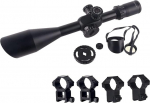 Rifle Scope 8-32X56SF Long Range Zero Stroke Mil-Dot Reticle Side Wheel koos 20 mm ja 11 mm Picatinny Rail paigaldus Outdoor Sports'ile