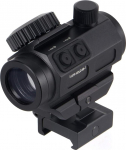 1x25 3MOA Dot Sight Scope Optic 7 heledus punane roheline punkt Finder veekindel l&ouml;&ouml;gikindel koos eemaldatava Riser Rail 20 mm 21 mm Picatinny Weaver Rails'ile