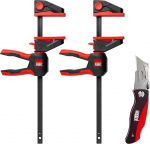 BESSEY eripakkumine EZ360SET-A, 2 x &uuml;he k&auml;ega klamber p&ouml;&ouml;rleva k&auml;epidemega EZ360-30 + 1x DBKPH-EU, v&otilde;idab 1 22-st BESSEY Jerseyst.