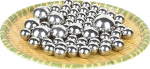 Terasest kuullaagrid, kroomterasest laagrikuulid, roostevabast terasest kuul, 304 roostevabast terasest valmistatud t&auml;ppiskuul, t&auml;iskuul (7,5 mm x 500 g)