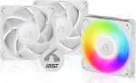 ARCTIC P12 Pro A-RGB (3 tk) - v&otilde;imas Premium PC ventilaator, 120mm PWM ventilaator Y-kaabli jagajaga, 600-3000rpm, 0rpm