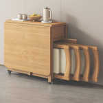 Kokkupandav s&ouml;&ouml;gilaua komplekt, pikendatav kokkupandav s&ouml;&ouml;gilaud koos 4 tooliga, ruumi s&auml;&auml;stev, t&auml;ispuidust Drop Leaf tabel k&ouml;&ouml;ki, s&ouml;&ouml;gituppa, elutuppa, restorani, 1,4 m