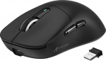 VGN GAMEPOWER x Attack Shark X3 Superlight Wireless Gaming Mouse, 49 g, &uuml;likerge hiir, 26000DPI, PixArt PAW3395, 2.4G/BT/Wired, PTFE jalad, kuni 200 tundi akut, G502, PC/Xbox/PS/Mac, must