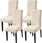 Fuloon Universal Stretch Chair Cover, eemaldatav kaitsev toolikate koju, s&ouml;&ouml;gituppa, kaasaegse pulmakomplekti, hotelli, restorani dekoorikomplekti 4/6 kaupa