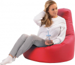 sunnypillow Gaming Bean Bag XXL koos pol&uuml;st&uuml;reenist t&auml;idisega v&auml;ljas ja siseruumides lastele ja t&auml;iskasvanutele Bean Bags istmepadi p&otilde;randapadi Paljud v&auml;rvid valida punane