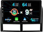 9-tolline [4G+64G] Android 14 autoraadio Jeep Grand Cherokee II WJ 1998-2005 jaoks - tagumise vaate kaamera ja mikrofon - toetab GPS/DAB/roolijuhtimist/WiFi/BT 5.0/Carplay/4G/360 kaamera