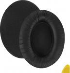 Geekria QuickFit Faux Leather asendusk&otilde;rvapadjad Sennheiser HD448 HD449 HD418 HD419 HD428 HD429 HD439 HD438 k&otilde;rvaklappide k&otilde;rvapadjad remonditarvikud (must)