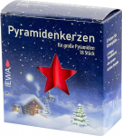 Pakend 16 p&uuml;ramiidist j&otilde;uluk&uuml;&uuml;nla suur punane umbes 17 x 105 mm (16 x 18 tk) j&otilde;uluk&uuml;&uuml;nlaid.