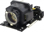 DT00821 Projektorilamp koos korpusega Hitachi CP-X264 CP-X3 CP-X3W CP-X5 CP-X5W projektoritele
