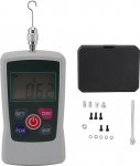 Digitales Kraftmessger&auml;t, 50 N, hohe Genauigkeit, Push-Pull-Tester mit integriertem Sensor, multifunktsionaalne Mini-Design for Laborarbeitspl&auml;tze, Aluminiumlegierung, komplettes