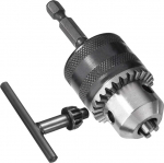 Mesee puuripuuri adapter, 1,5-13 mm v&otilde;imsusega kiirvahetusmuundur 1/4" kuuskantvarrega, 1/2-20UNF Mount Impact Driver Bits Chuck Conversion koos puuriv&otilde;tmega