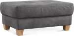 CAVADORE Puccino Jalatsiga Puccino Jalats maal&auml;hedases stiilis / Puccino diivanile sobiv k&uuml;ljetool nahast / 99 x 45 x 65 cm / Mikrofiiber Hall
