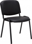 CLP Odavam k&uuml;lalistetool /Stackable Chair KEN Faux Leather, hea hinnaga, tugev ja mugav must