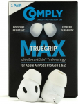 Comply TrueGrip MAX | Premium Memory Foam asendusk&otilde;rvaklapid Apple AirPods Pro (1. ja 2. p&otilde;lvkond) jaoks | SmartSkin tehnoloogia | Valge, suurus S, 1 paar