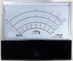 59C2 Drehzahlmesser mit Zwei Bereichen und DREI Bereichen, 30r 60r 640 U/min, 1200 U/min, Drehzahlmesser mit DREI Skalen(1.0 3.0US)