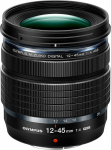 Olympus M.Zuiko Digital ED 12-45 mm F4.0 PRO Lens, Standard Zoom, Suitable for All MFT Cameras (Olympus OM-D & PEN Models, Panasonic G Series), Black