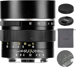7Artisans 50 mm F1.2 M43-mount objektiivile, APS-C manuaalne fookus, &uuml;hildub Olympuse ja Panasonic M4/3-mount GH 1, GH 5, GX8, GF1, GF6, GF7, GF8, DC-BGH1 objektiiviga.