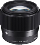 Sigma 56 mm F1.4 DC DN Contemporary Lens (55 mm Filter Thread)