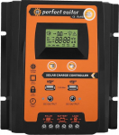 KIMISS Premium 12V / 24V 30A 50A Car MPPT Solar Charge Controller Solar Panel Battery Controller Dual USB LCD Display (50A)