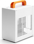 SGPC Mini-ITX Case 5L Compact | Valge SFF korpus kandek&auml;epidemetega, GPU kuni 185 mm, USB 3.0 ja Type-C - ideaalne mobiilse m&auml;ngimise ja kompaktsete m&auml;ngude seadistuste jaoks (K39)