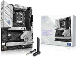 ASUS ROG Strix B760-A Gaming WiFi Intel B760 (13. ja 12. p&otilde;lvkond) LGA 1700 White ATX emaplaat, 12+1 v&otilde;imsustasemed, DDR5, PCIe 5.0, WiFi 6E, USB 3.2 Gen 2 Gen 2 Type-C ja Aura Sync RGB