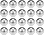 MACHSWON 12 mm teraskuulid, 304 roostevabast terasest, kuullaagrid, t&auml;psuspallid G100, ideaalsed erinevatele t&ouml;&ouml;stusharudele, 20-ne pakis